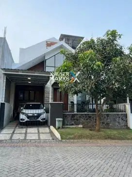 Rumah cantik minimalis semi furnish main road greenland tidar malang
