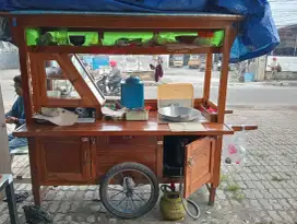 Gerobak Tinggal Pakai Siap Jualan