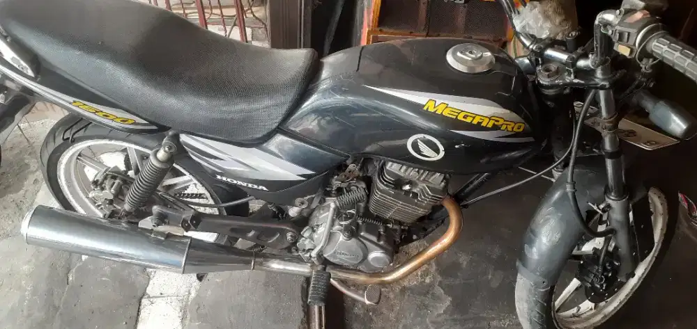 Motor honda mega pro klasik standar pabrik bodi full original