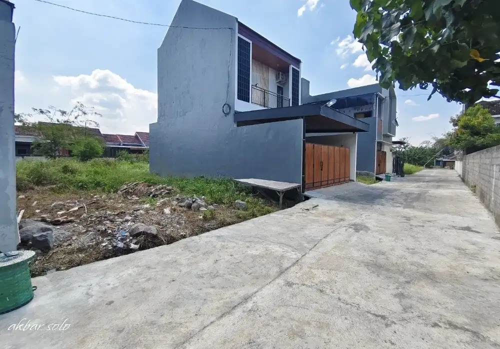 Dijual cepat tanah Kartasura