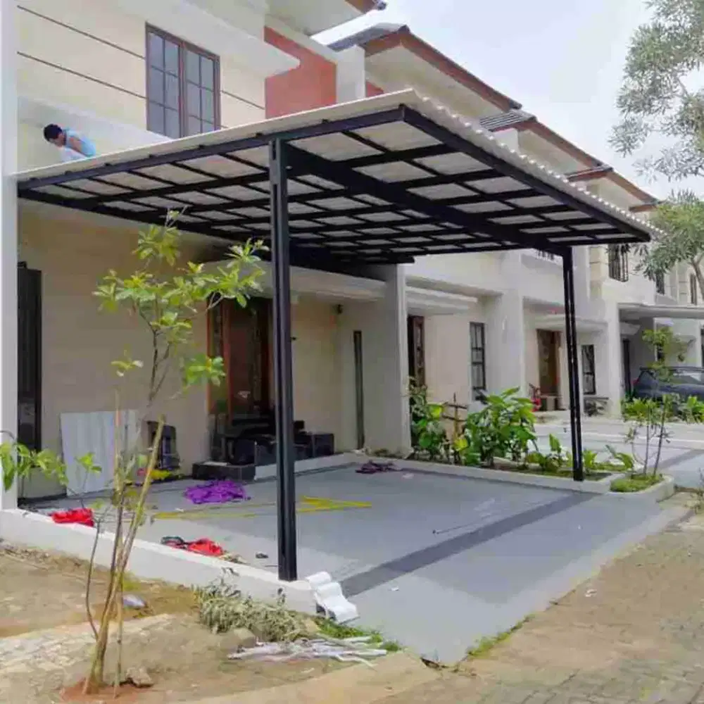 Kanopi alderon minimalis