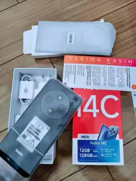 Redmi 14c ram 6/128 pemakaian 3 mingguan