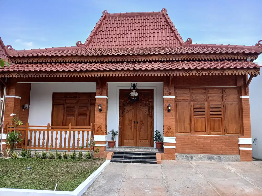 PROMO RUMAH JOGLO JAWA TERMURAH 400 JT AN DI SLEMAN JOGJAKARTA