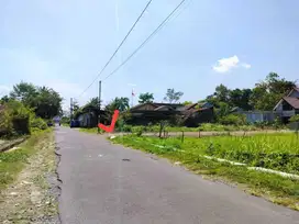 Tanah Pekarangan View Sawah di Ngaglik Sleman Yogyakarta TP 052