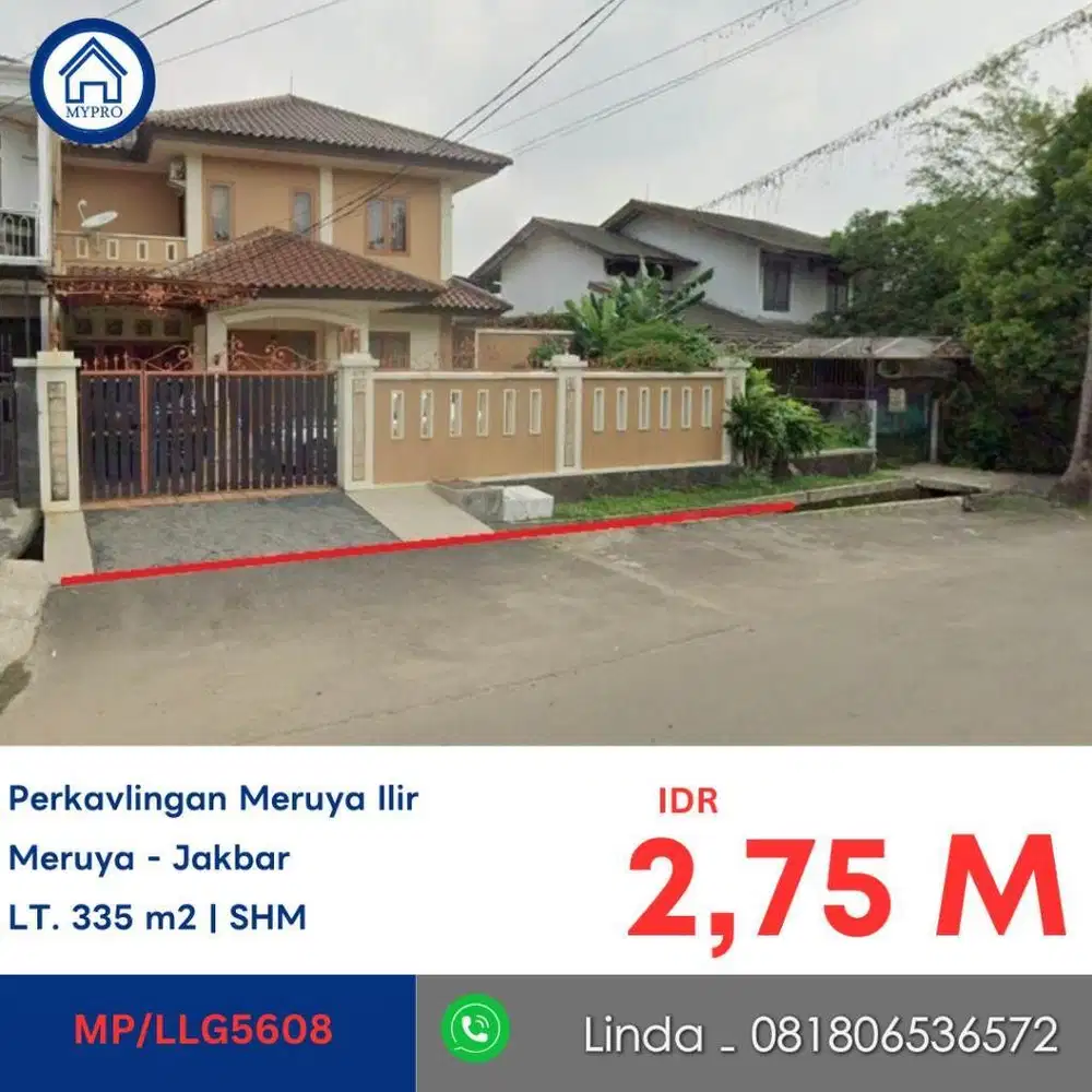 LELANG RUMAH DI MERUYA ILLIR KEMBANGAN JAKARTA BARAT