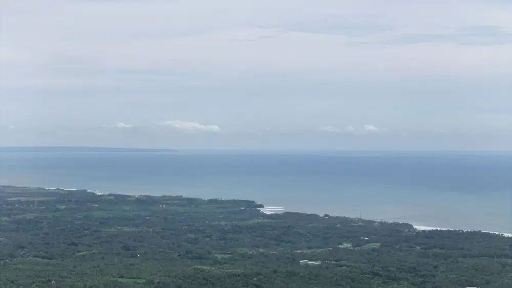 Jual tanah view istimewa dekat pantai surfing di tabanan bali.