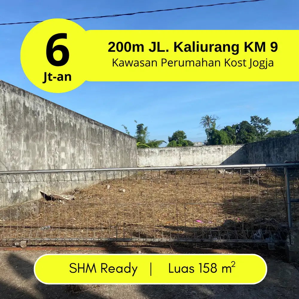 Jual Tanah Di Jogja, Kaliurang km 9 Dekat UGM