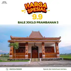 Promo Spesial 9.9 Rumah Murah Model Joglo Cantik di Prambanan