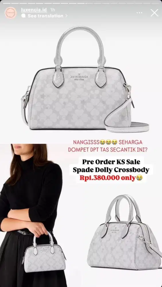 KATE SPADE DOLLY CROSSBODY