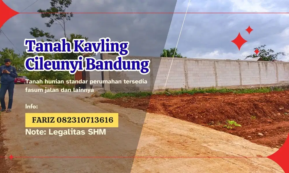 Tanah dijual di Cileunyi, Bandung
