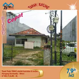 TAWAR SMP DEAL DIJUAL Tanah Padat 336M2, Kost & Kontrakan di Narogong