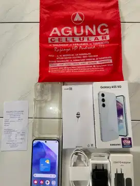Samsung A55 8 256 mulus bekas ibu saya