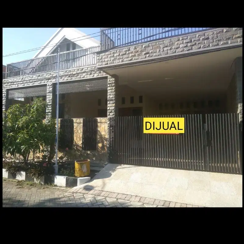 Dijual rumah siap huni, lantai granit, ful renov, di Wonorungkut utara