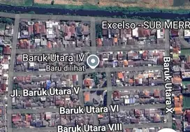 Di rumah siap huni, murah, dibaruk utara, minimalis, hadap selatan