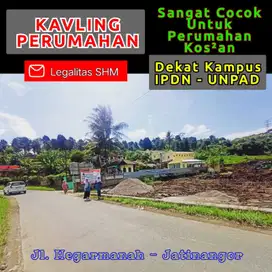Kavling SHM Cocok Buat Perumahan Kosan, Areal Jatinangor