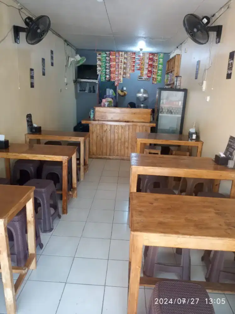 dijual meja warkop