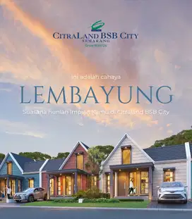 hanya 5 juta dapat rumah 3kt dicitraland bsbcity semarang