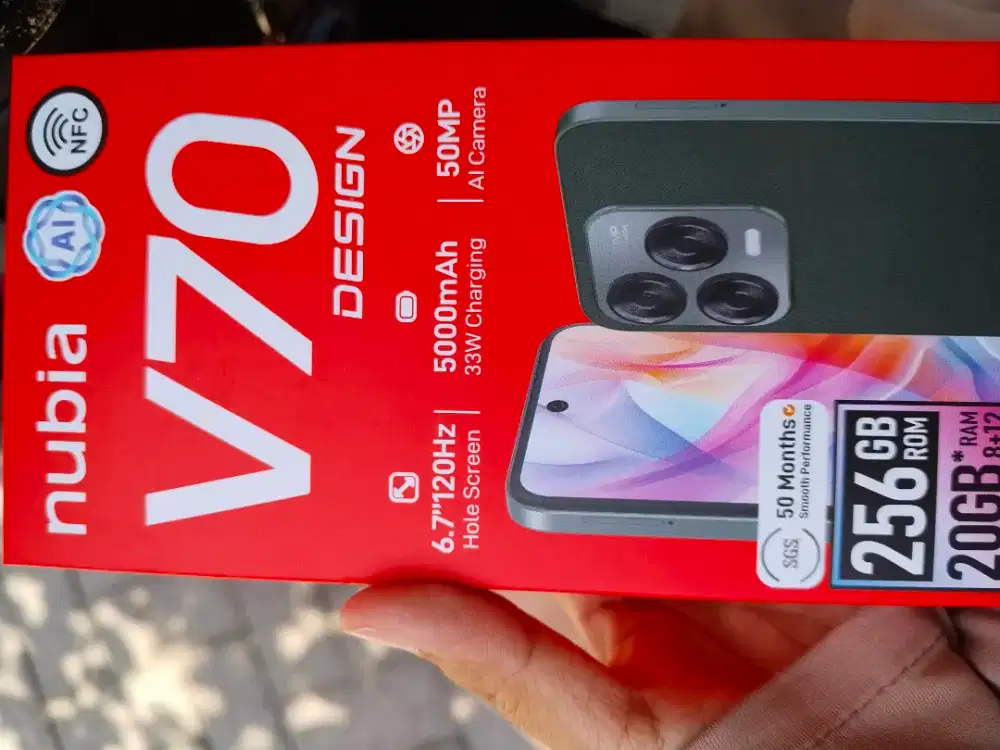 Nubia V70 Design 8/256