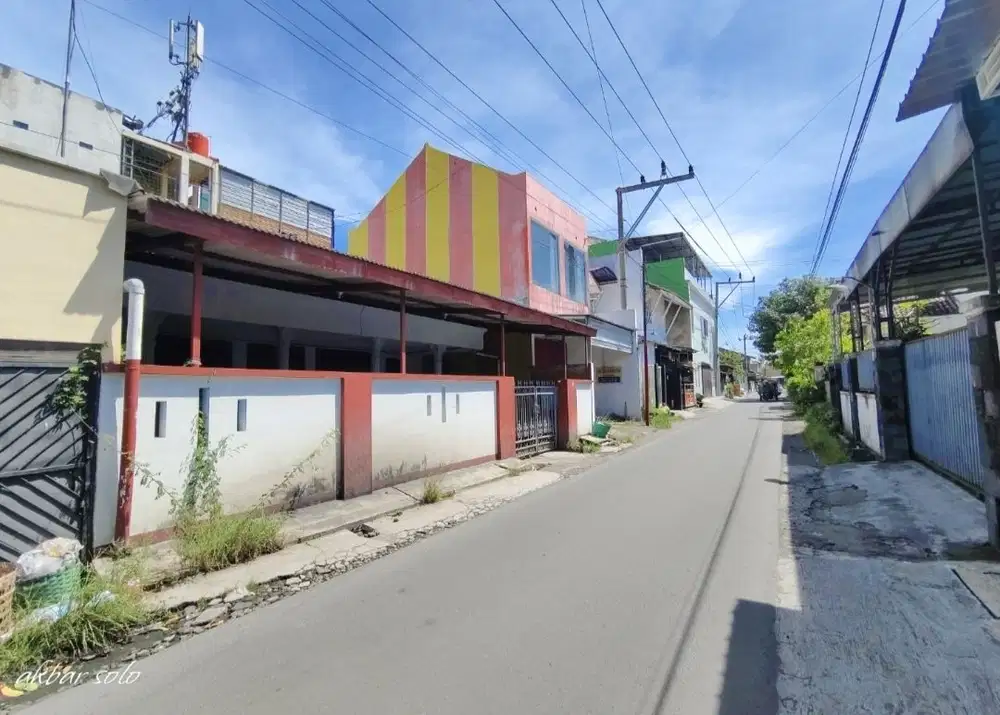 Tanah tepi jalan menco kampus ums solo