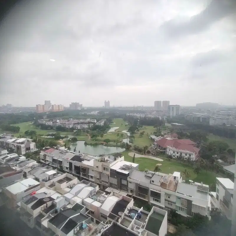 Dijual Apartemen The Mansion Jasmine 1BR luas 57m2 view golf