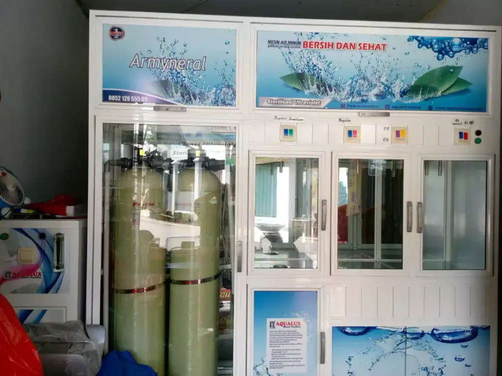 Jual usaha air minum isi ulang
