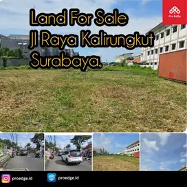 Tanah 6800m2 Dijual Cepat Lokasi Strategis di Rungkut Surabaya