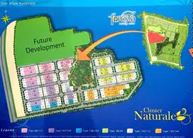 Jual kavling kost Gandeng di Naturale Foresta. RP 14JT Saja/m2. NEGO
