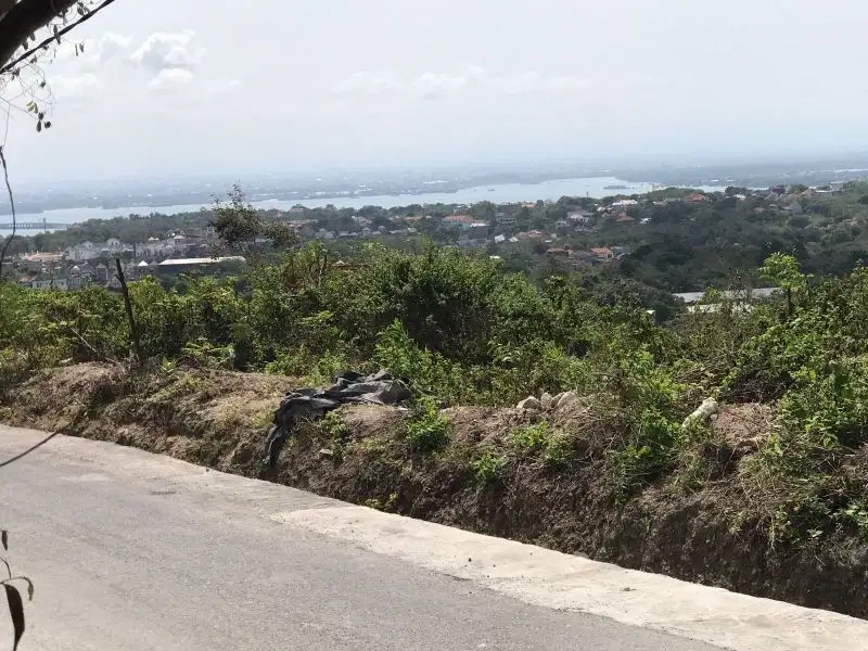 Tanah ocean view 1500m2 kampial nusa2 idr 4,5jt/m2