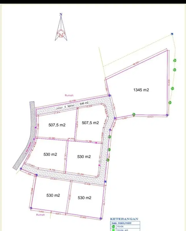 Tanah kavling premium 500m2 Pecatu idr 7jt/m2