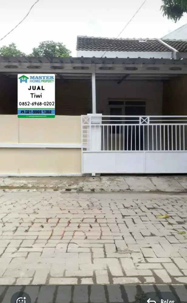 Dijual rumah korelet citra raya tangeran