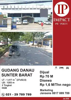 GUDANG DANAU SUNTER BARAT