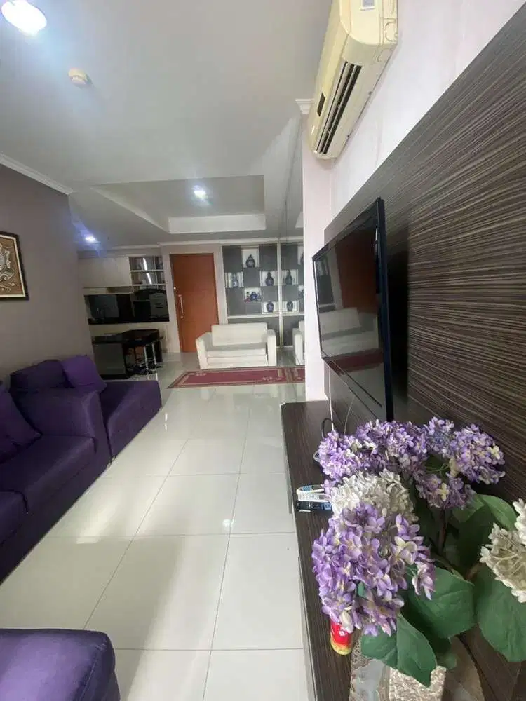 Dijual Ancol Mansion 2BR Sea View Furnished lantai tengah
