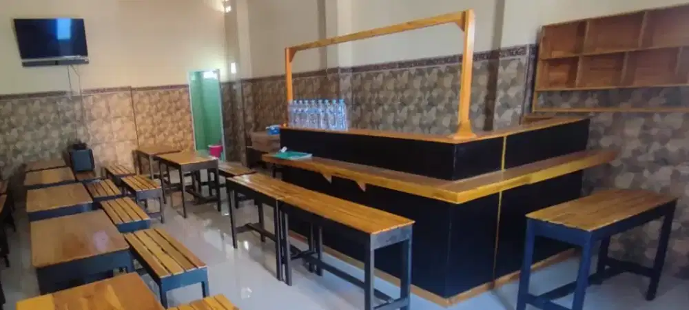 Meja Bar dan Kursi Warkop murah nego