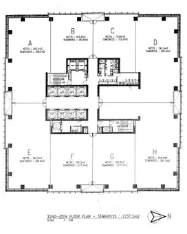 Disewakan Ruang Office Area SCBD Equity Tower ada smoking room