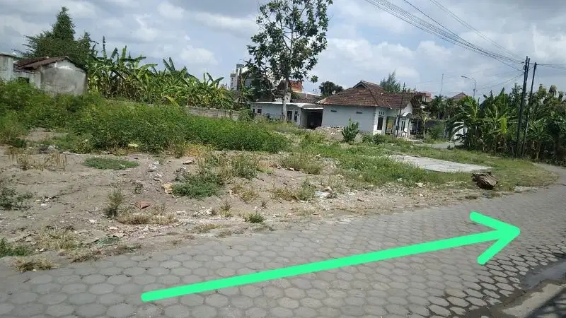 JUAL 8 KAVLING TANAH DI TIMUR KAMPUS STTKD BANTUL YOGYA