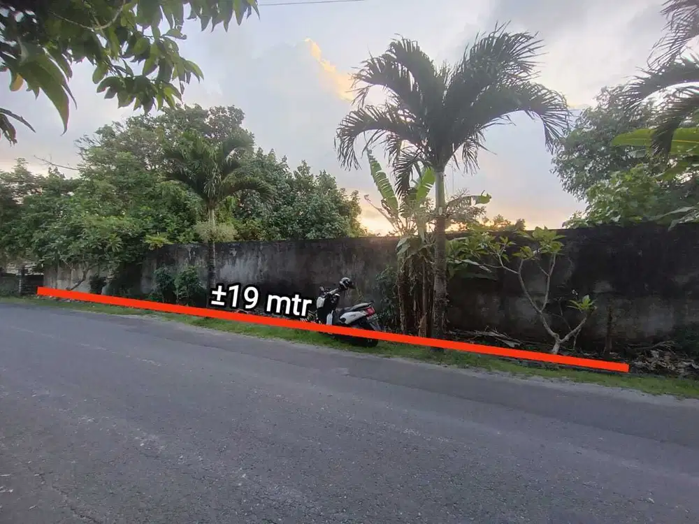 Dijual Tanah 435 M² di Jalan Utama Area Kayu Tulang Utara Canggu Bali