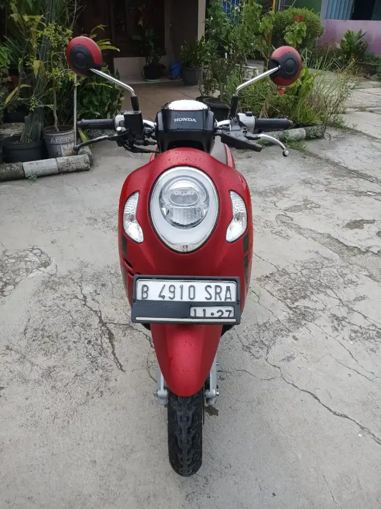 SCOOPY PRESTIGE KEYLESS 2022 LENGKAP MULUS