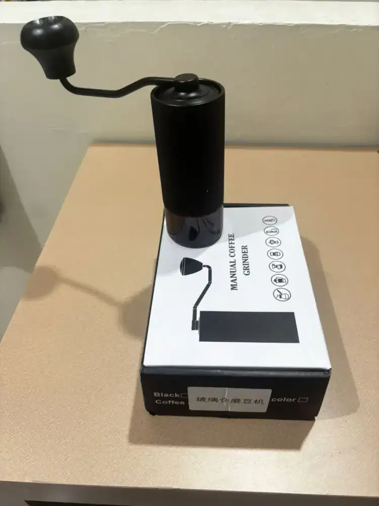 (Grinder) Penggiling biji kopi manual+timbangan kopi digital