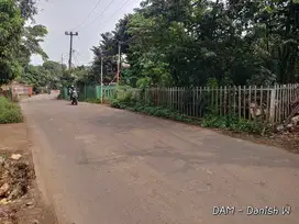 Tanah darat dekat tol burangkeng setu kab bekasi