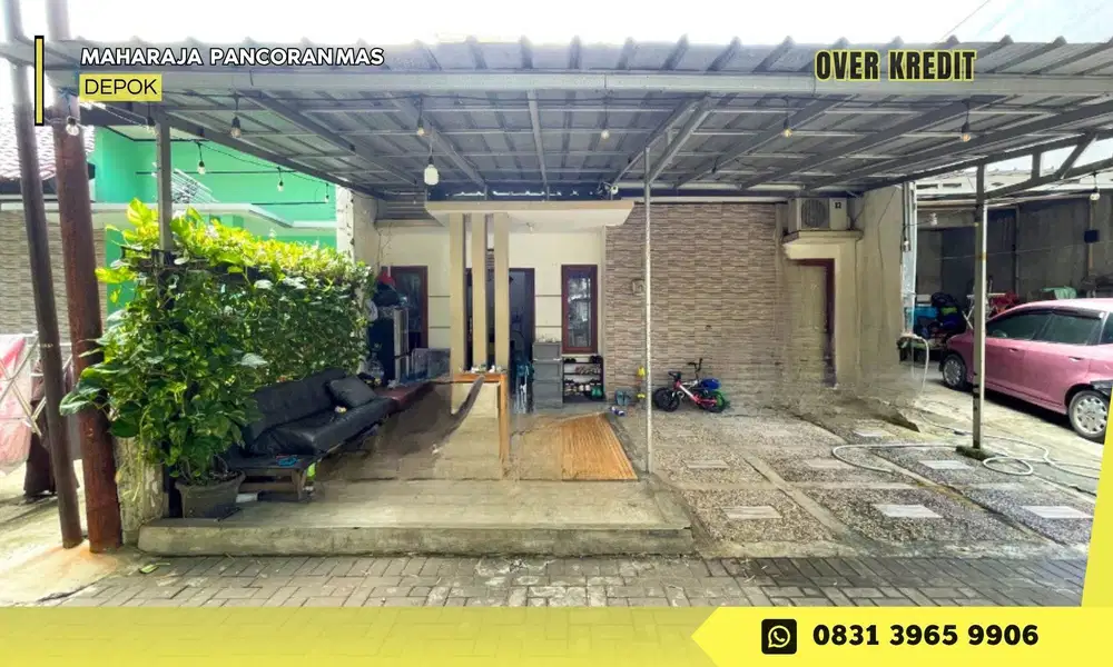 Over Kredit rmh Maharaja Depok 198JT di Pancoran Mas dkt Tol Sawangan