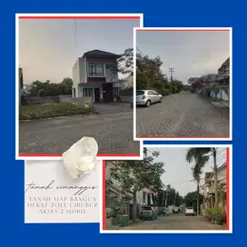 Lahan Dalam Perumahan Dekat Toll Cijago Include IMB