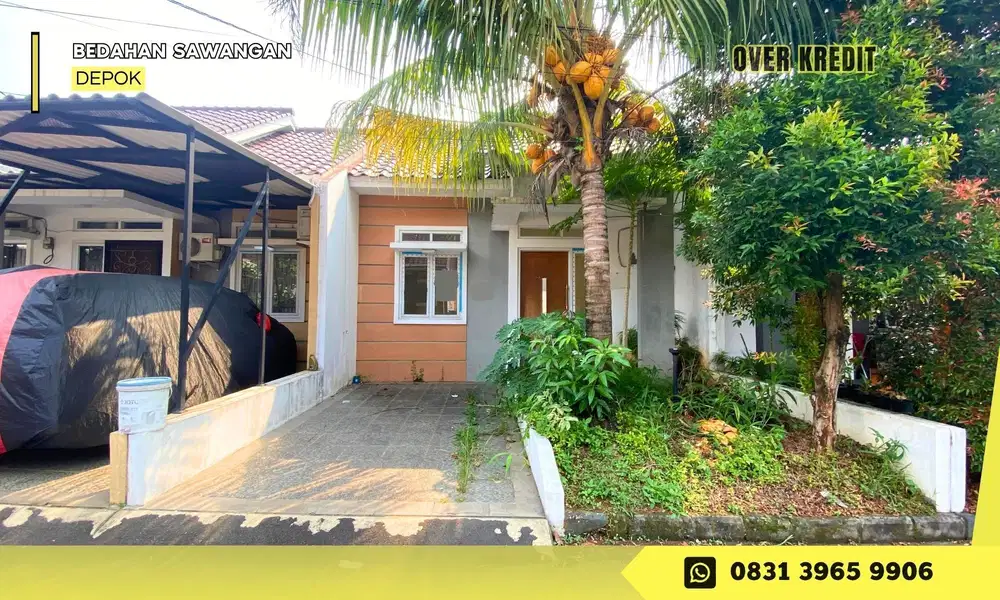 Rumah Over Kredit 165JT bs CASH dkt Tol di Pesona Sawangan Residence