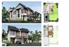 Dijual Cepat Rumah Cantik 2 lantai  Luas tanah 89 Cimanggis