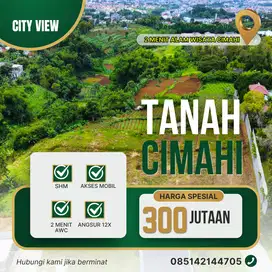Tanah Kavling 5 Menit Ke Alun-Alun Cimahi SHM