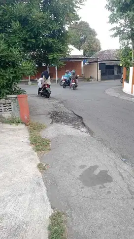 Jual Tanah Kecil pinggr aspal cocok utk ruko