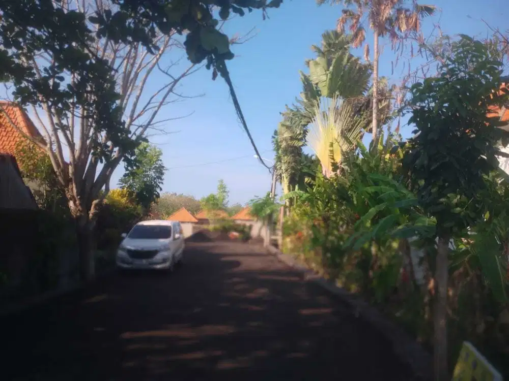 25 year Land for Lease, TIBUBENENG Canggu. Perfect for Villa compound