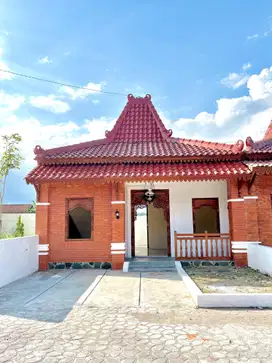 Rumah Baru Siap Huni, Joglo Etnik di Kawasan Wisata Prambanan.