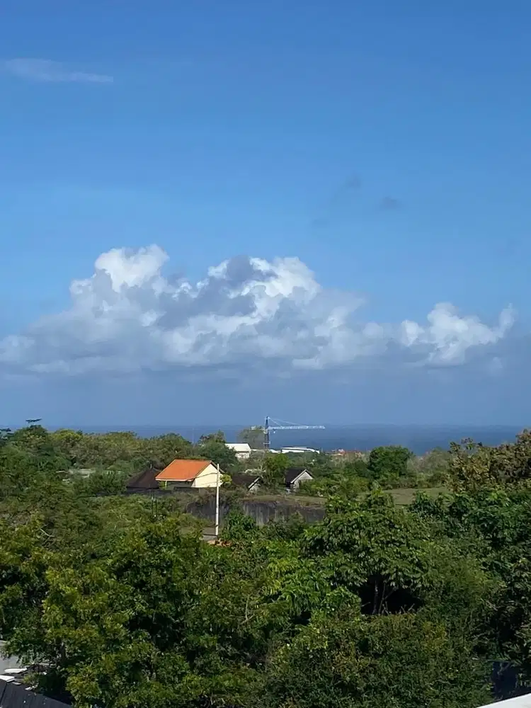 Jual tanah murah ocean view gunung payung Ungasan 2325m2 idr 5,5jt/m2