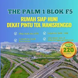 BELI RUMAH UNTUK INVESTASI DEKAT PINTU TOL MANISRENGGO, UNTUNG!