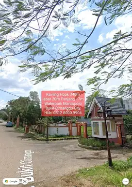 Dijual Cepat Kavling Hook View Danau Bukit Cimanggu City Bogor